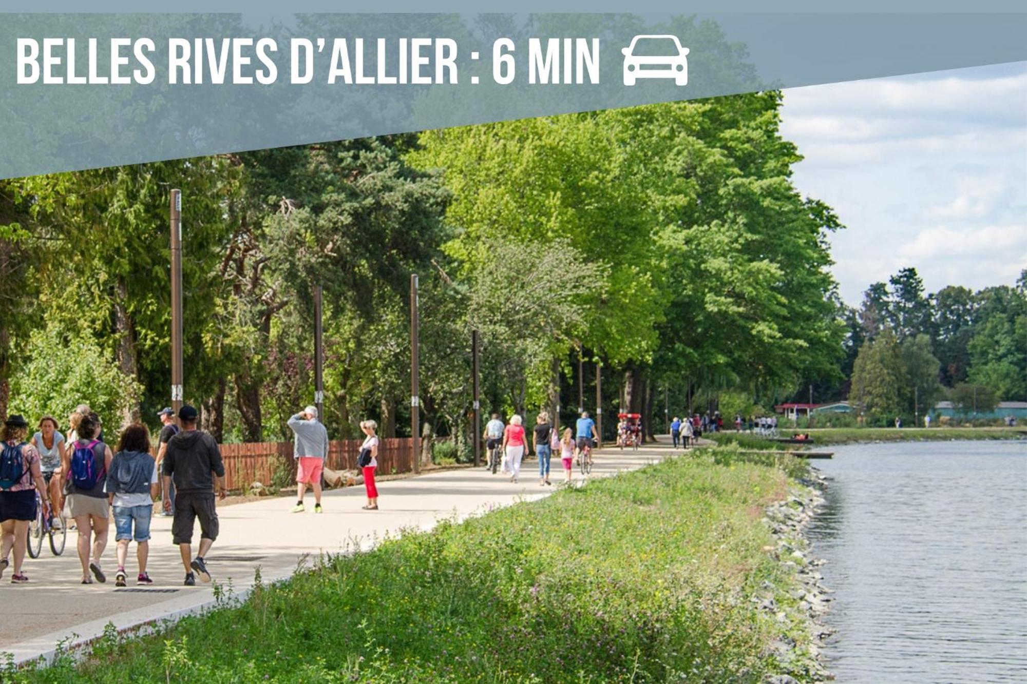 Calme Et Terrasse Privee Pres De Vichy Lägenhet Bellerive-sur-Allier Exteriör bild